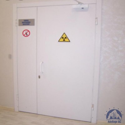 Рентгенозащитная алюминиевая дверь 1070х2080-1 мм купить в Шымкенте