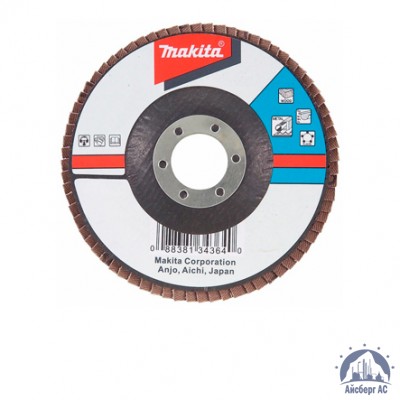 Круг лепестковый КЛТ 125х22 мм, P40, Makita, D-27280 купить в Шымкенте
