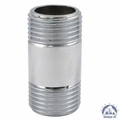 Бочонок стальной Ду 40 1 1/2'' L=80мм ГОСТ 3262-75 купить в Шымкенте