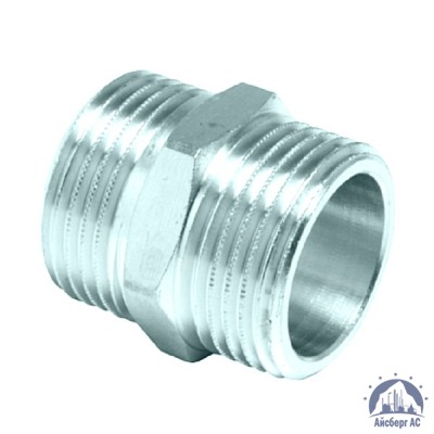 Ниппель стальной оцинкованный Ду 20 3/4'' ГОСТ 8965-75 купить в Шымкенте
