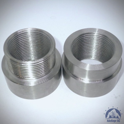 Муфта нержавеющая переходная DN 20х15 3/4"-1/2" 26,9х21,3 мм AISI 304 ВР-ВР купить в Шымкенте