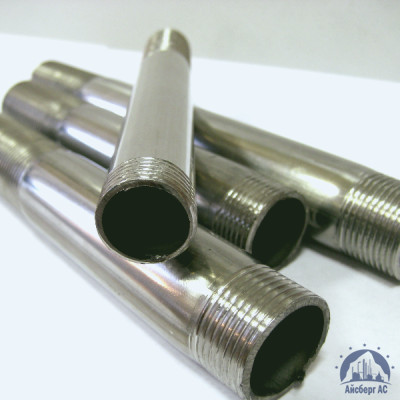 Сгон нержавеющий DN 20 3/4" 26,9 мм AISI 304 НР-НР купить в Шымкенте