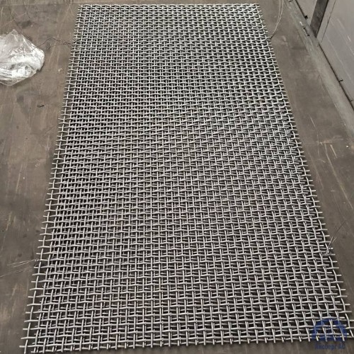 Сетка рифленая для грохота 10х10х3 мм ГОСТ 3306-88