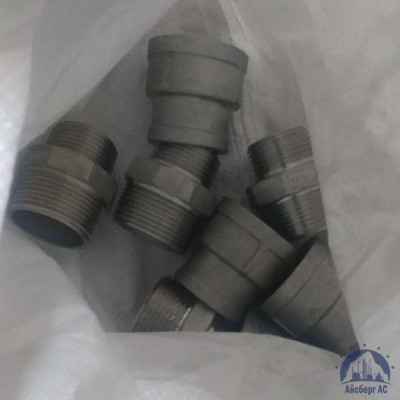 Муфта нержавеющая переходная DN 20х15 3/4"-1/2" 26,9х21,3 мм AISI 304 ВР-ВР купить в Шымкенте