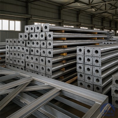 Опора освещения ОГК-10 (2) 4мм коническая граненая купить в Шымкенте