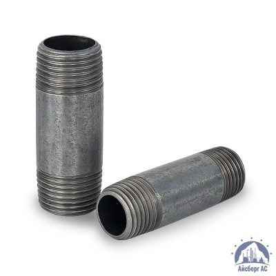 Бочонок стальной оцинкованный Ду 15 1/2'' L=55мм ГОСТ 3262-75 купить в Шымкенте