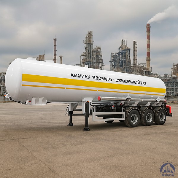 Цистерна для аммиака на шасси полуприцеп 50 м3