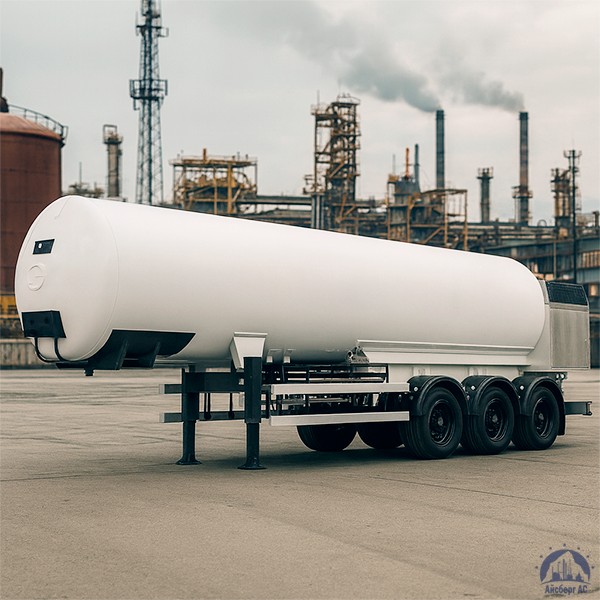Газовоз заправщик СПГ полуприцеп-цистерна криогенная для метана ППЦП-25