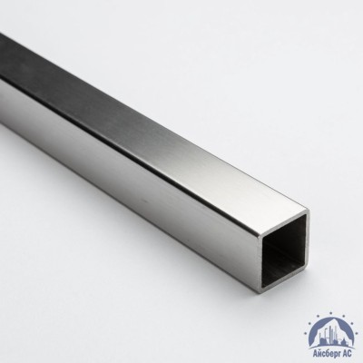 Труба нержавеющая квадратная 50х50х2 мм матовая AISI 304 DIN 2395 купить в Шымкенте