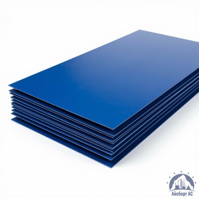 Лист с полимерным покрытием 2х1250х2500 мм RAL 5005 купить в Шымкенте