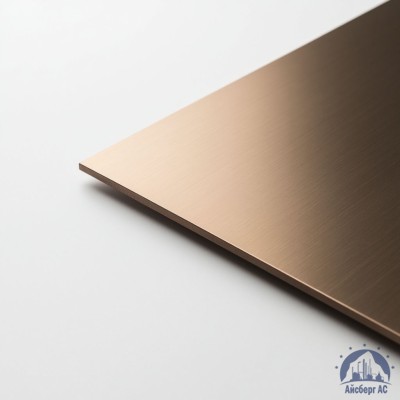 Плита бронзовая 14х600х1500 мм БрАЖ 9-4 купить в Шымкенте