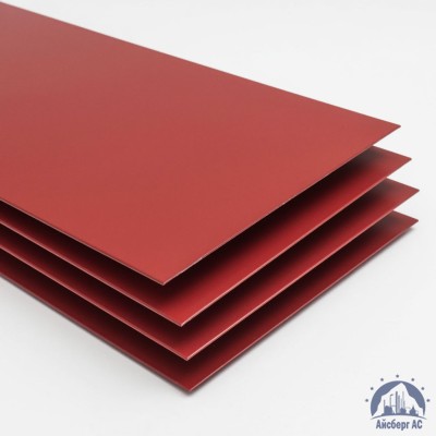 Лист с полимерным покрытием 0,4х1250х2500 мм RAL 3011 купить в Шымкенте