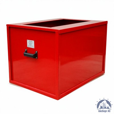 Ящик металлический пожарный объём 0,3 м³ купить в Шымкенте