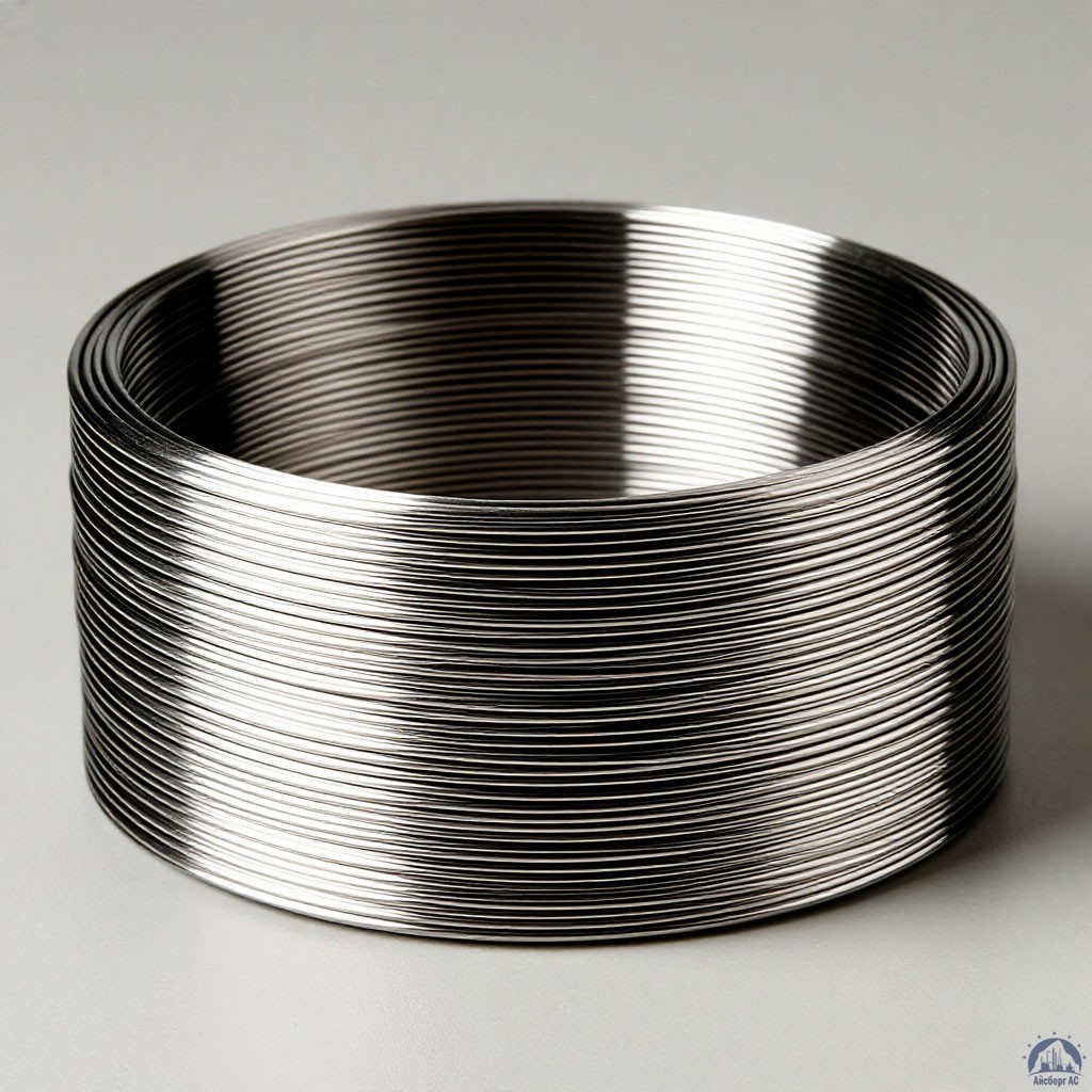 Проволока пружинная нержавеющая 8.01 мм 12х18н10т ТУ 3-1002-77