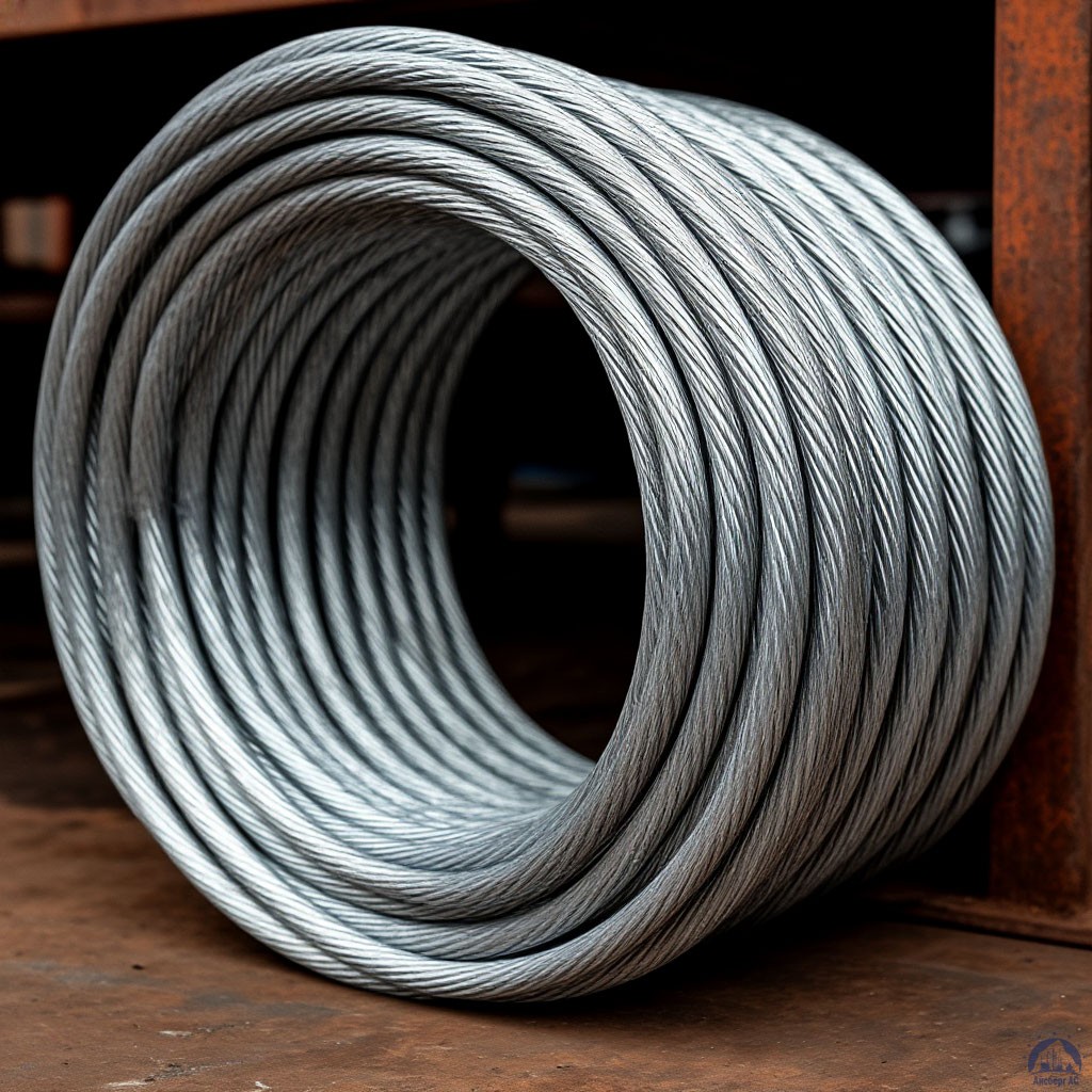 Канат оцинкованный 7,6 мм А4 ГОСТ 2688-80