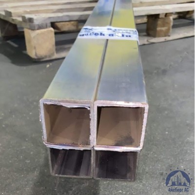 Труба нержавеющая профильная 40х40х3,0 мм матовая 08Х18Н10 купить в Шымкенте