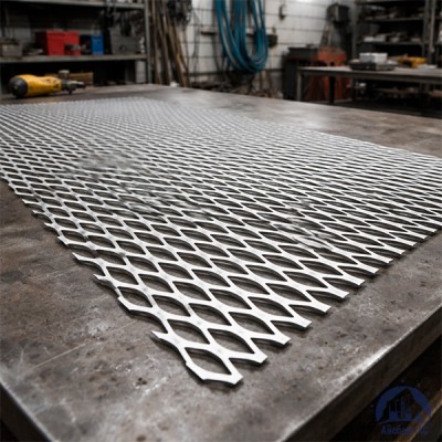 Алюминиевая декоративная просечно-вытяжная сетка 6х30х6,25 мм купить в Шымкенте